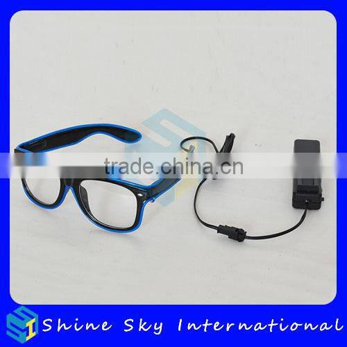 Hot Selling Ligh Up Party Supplies Light Up Glasses for Halloween/Christmas/New Year Party