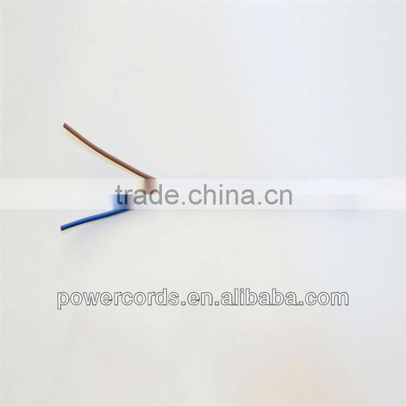 2x0.75mm2 H03VVH2-F pvc cord