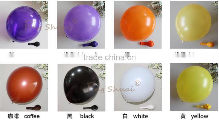 2015 high quality christmas decoration latex balloon