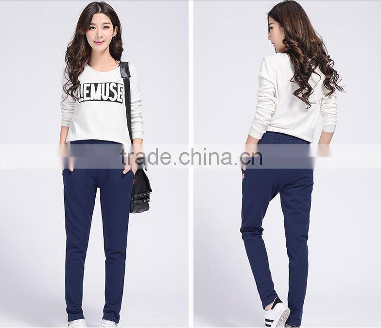 2016 Promotional Women Trousers Fat Women Pants Casual Pant Women