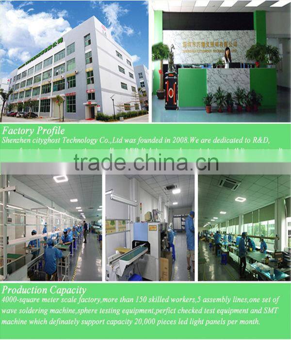 8W 300x300MM Drop to ceiling LED RGB Panel Light 24VDC