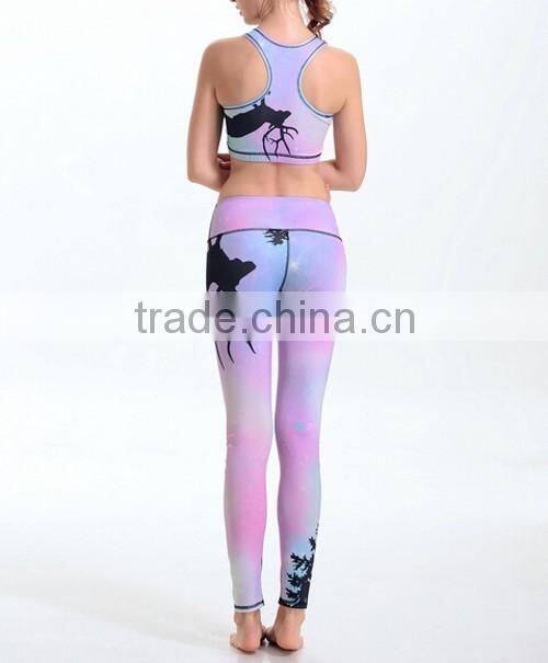 2016 Fashionable New Print Sports Pants Landscape New Print Sports Pants