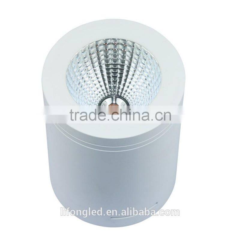 Design high power black led surface mounted downlight 30w 50W 8inch China supplier led light