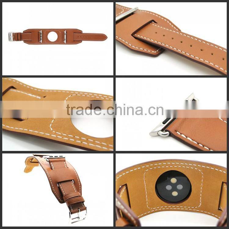 Best Selling newest custom fashionable leather watch band for apple