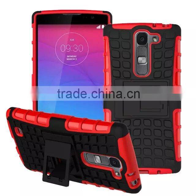 Wholesale Alibaba Shockproof Kickstand for LG Magna Case, Mobile Phone Combo Case for LG G4C/Magna