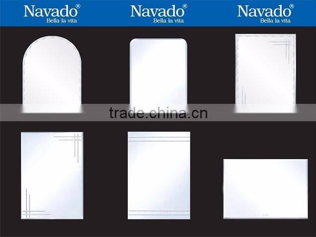 5mm Silver Mirror Glass make up mirror with best quality