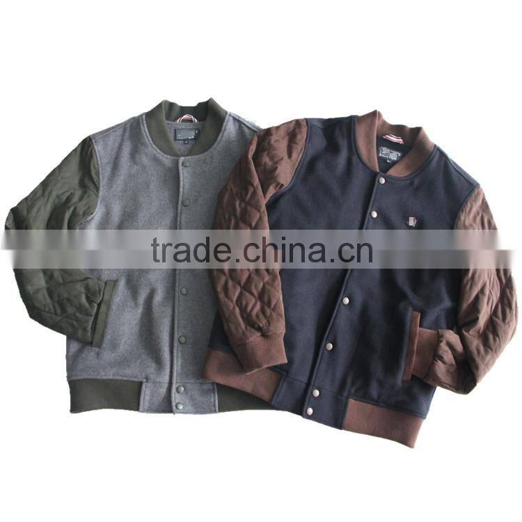 2015 high quality woolen men jackets
