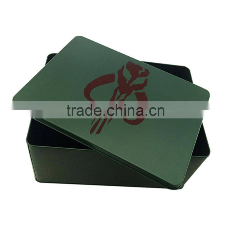 Factory directly rectangle USB tin, USB tin box