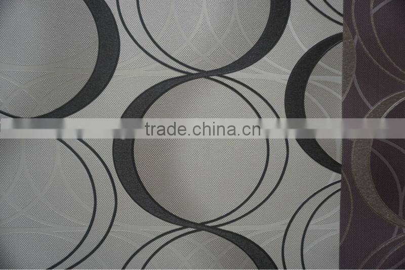 3d vinyl embossed wallpaper for home decoration