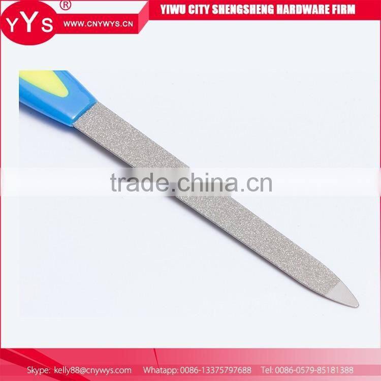 Wholesale China products glass nail file , flower printing , diamond nail file
