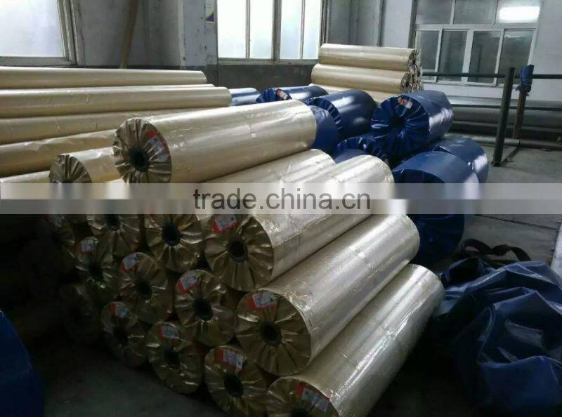 100%Polyester PVC Knife Coated Fabric Tarpaulin,High Tensile Strength PVC Tarpaulin for Truck Cover