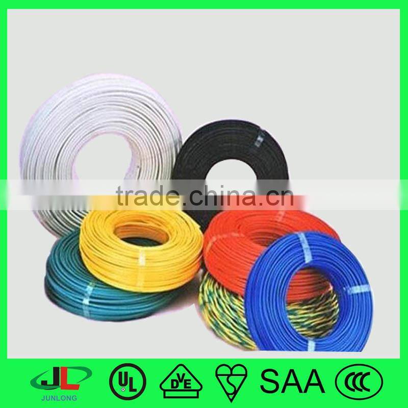 The electric cable of UL/VDE/UK/CE certified flat or round cable electric factory electric cable price