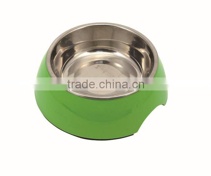 ZML5063-S pet products portable food for pet stainless steel pet bowl