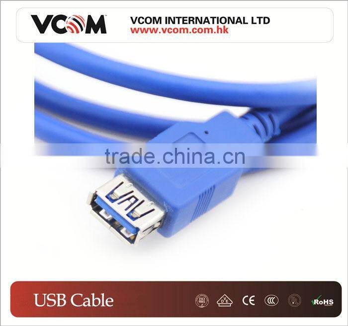 VCOM Good Quality USB Cable Male Female with Factory Wholesale Price
