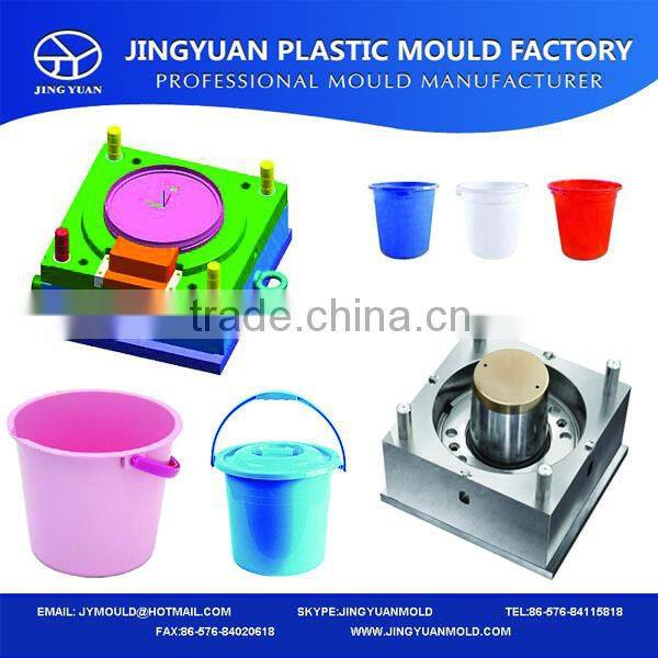 China Taizhou supplly Beryllium copper 10L plastic injection barrel/bucket/pail mould/mold making