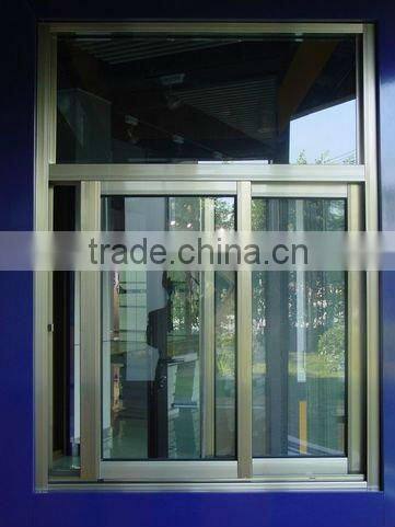 champagne color aluminum sliding window