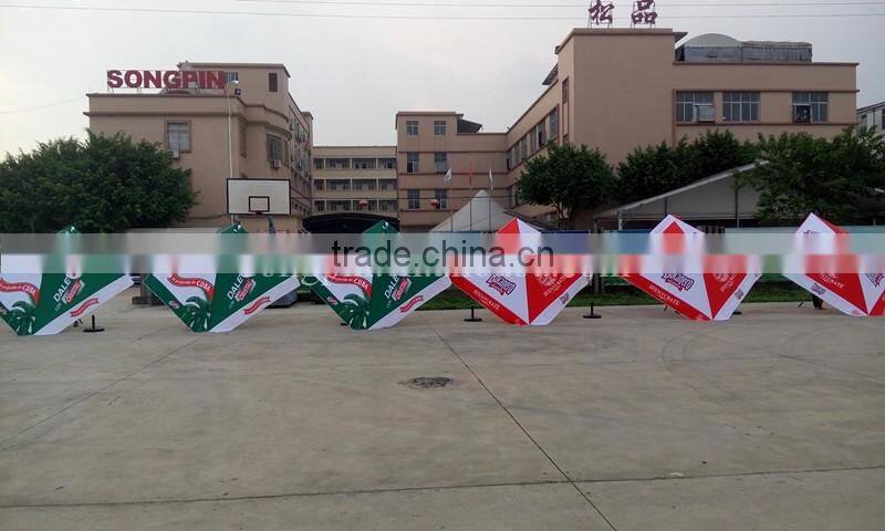 custom logo printing outdoor promotion patio umbrella