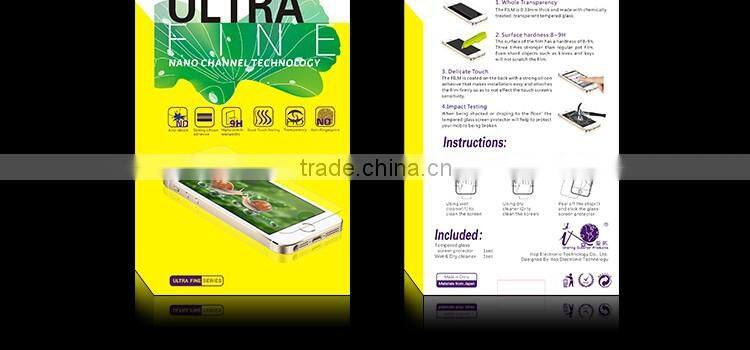 Itop Brand Free Sample Available Golden Rose Colorful Glass Screen Protector for Iphone 6 And 6Plus