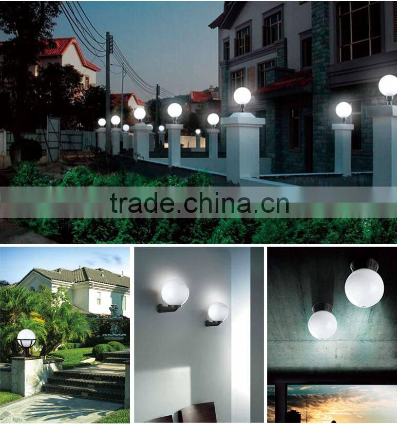 Transparent Competitive price acrylic outdoor globe lamp shade and cover