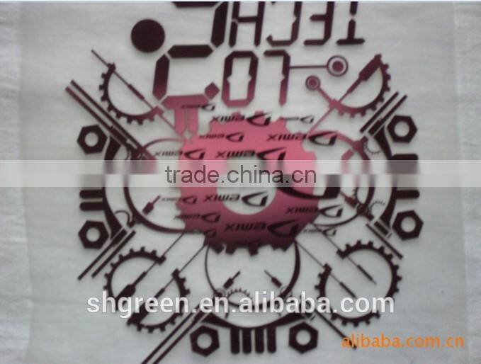 jersey number heat transfer sticker