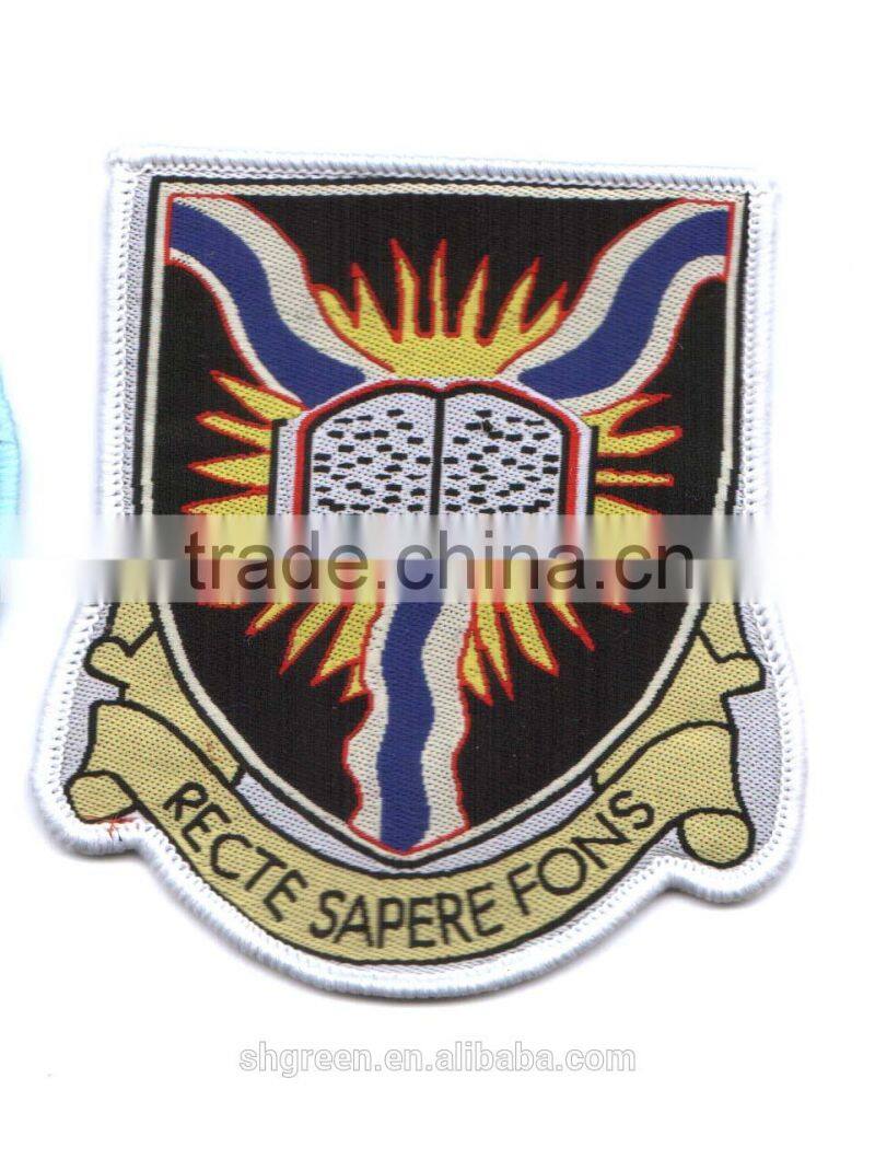 Shoulder armband woven badge epaulet