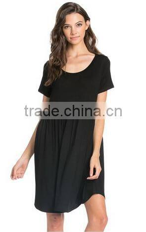 Women's Lovely Babydoll Knit Jersey Dress