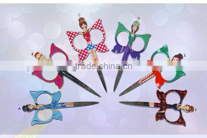 Fancy stainless steel beauty scissors/Manicure scissor