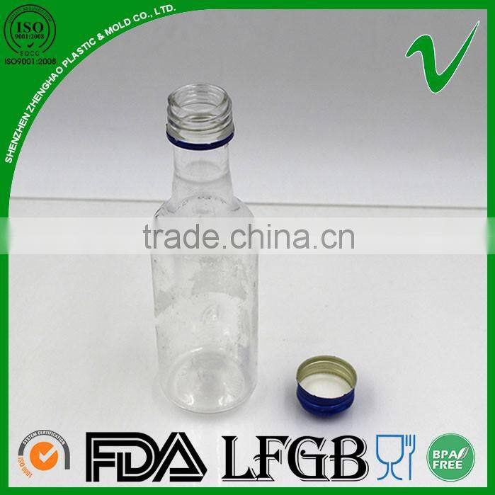 60ml wine packaging empty custom PET bottles supplier in Shenzhen