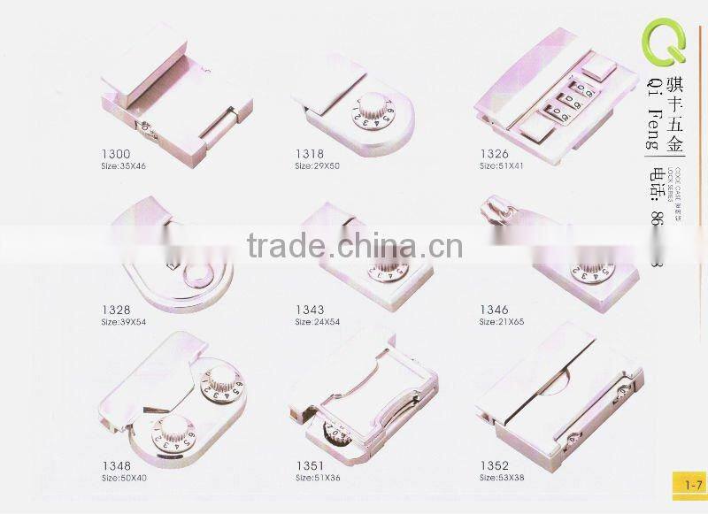 Qifeng new design turn lock,bag accessories