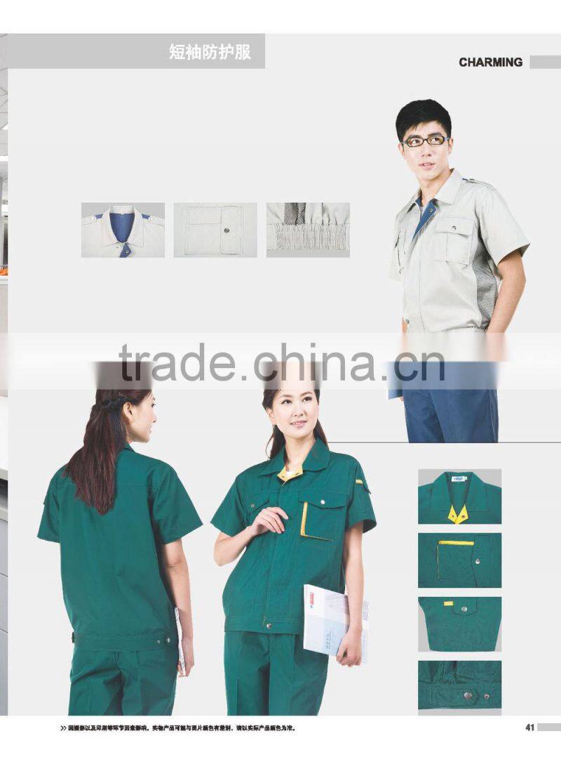 summer fashion working uniforms factory price
