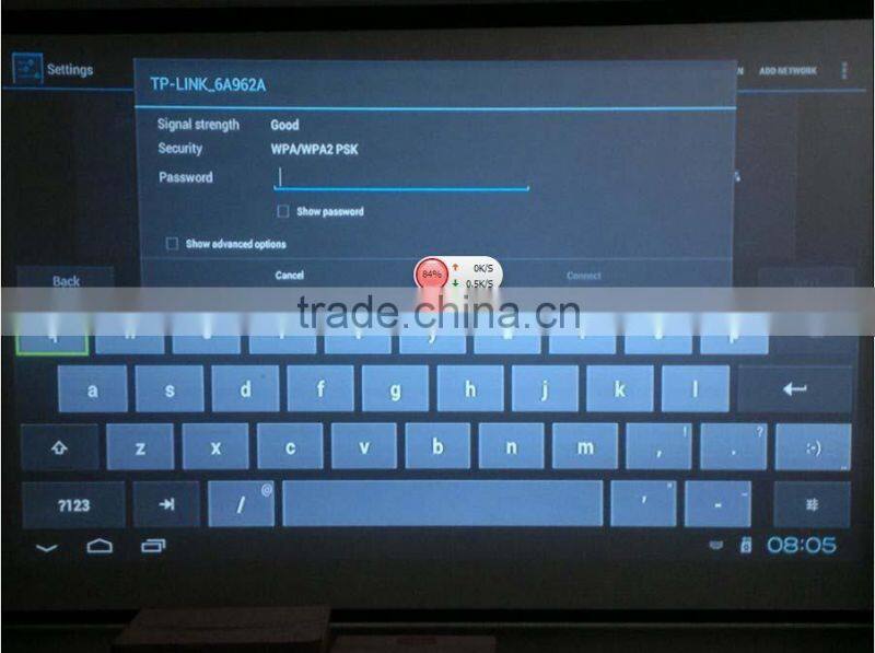 Multimedia Android4.2 Wif LED 3D 1280x800 Projector 1080P Home Theater HD Led Projector