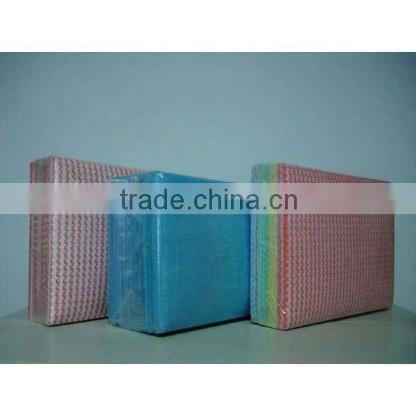 Printed Mesh Spunlace Nonwoven Dusting Cloth