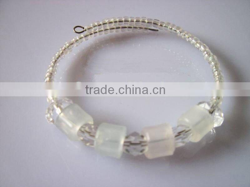 UV bracelet, UV bangle, UV color changed beads