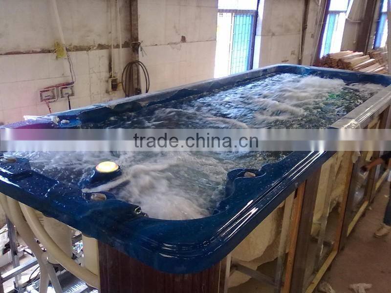 Whirlpool large spa pool for family happily use outdoor swimming pool