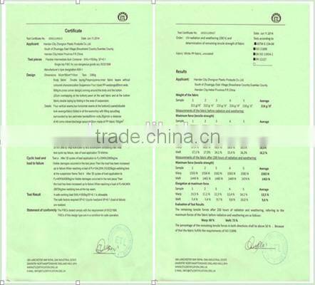 heava duty PP container bag,fibc bag Language Option French