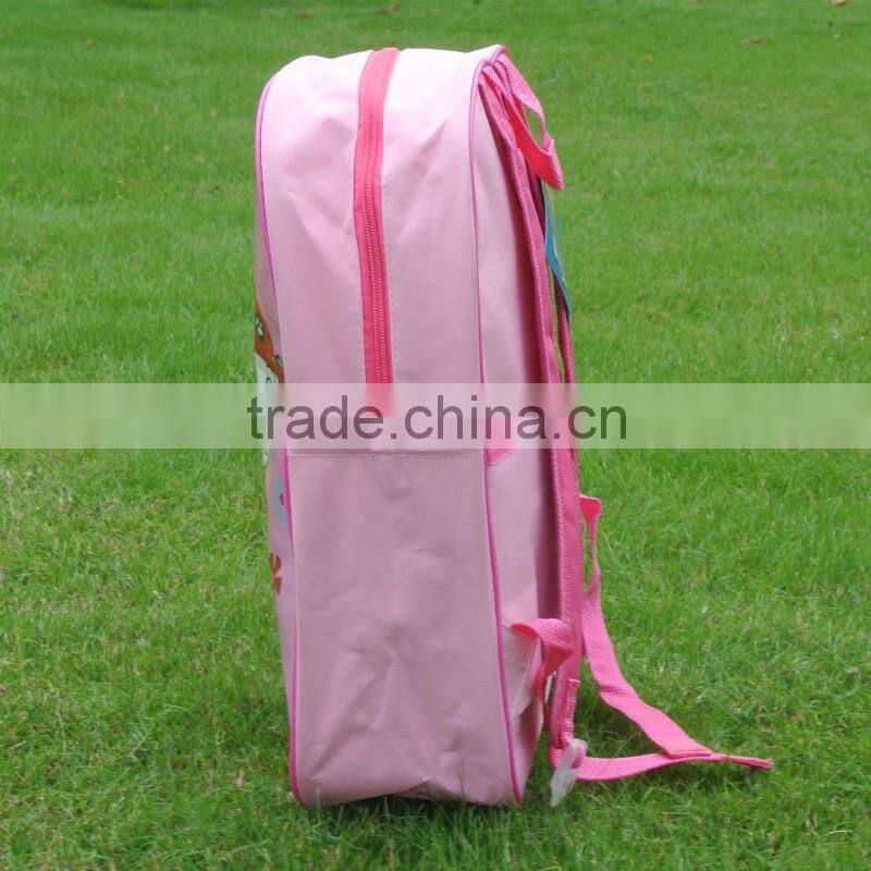 Zhejiang OEM wholesale cheap girls school backpack for primary school children
