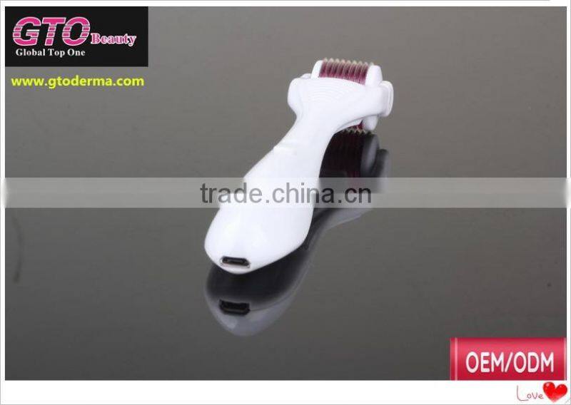 540 needles LED derma roller LED Vibrating Medical Derma Roller Micro Needle meso system beauty skin roller