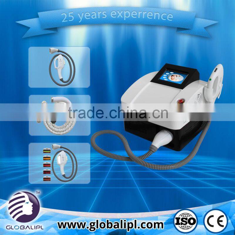 Best effect !!! Multifunction e light facial rejuvenation machine with CE certificate