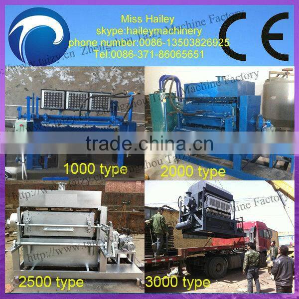 recycling waste paper fruit tray machine 0086-13503826925