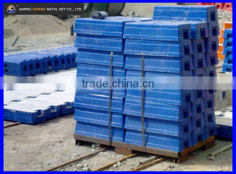 temporary fence feet plastic fence block