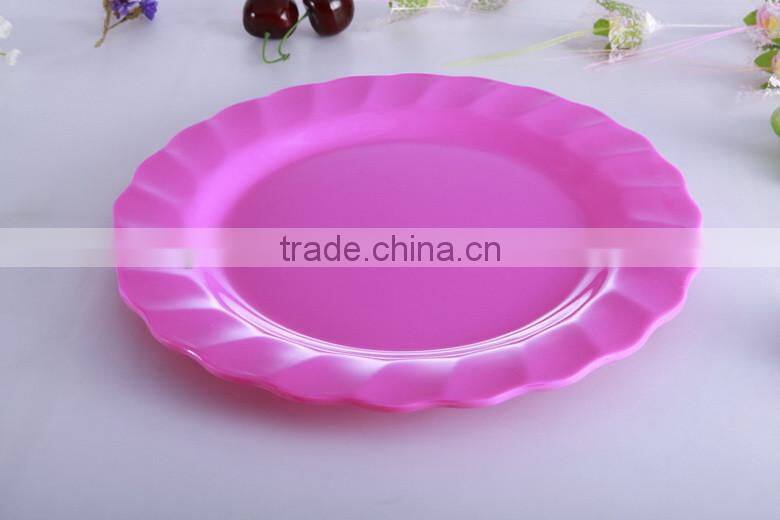 EU standard melamine dinner plate and bowl with cartoon design printing