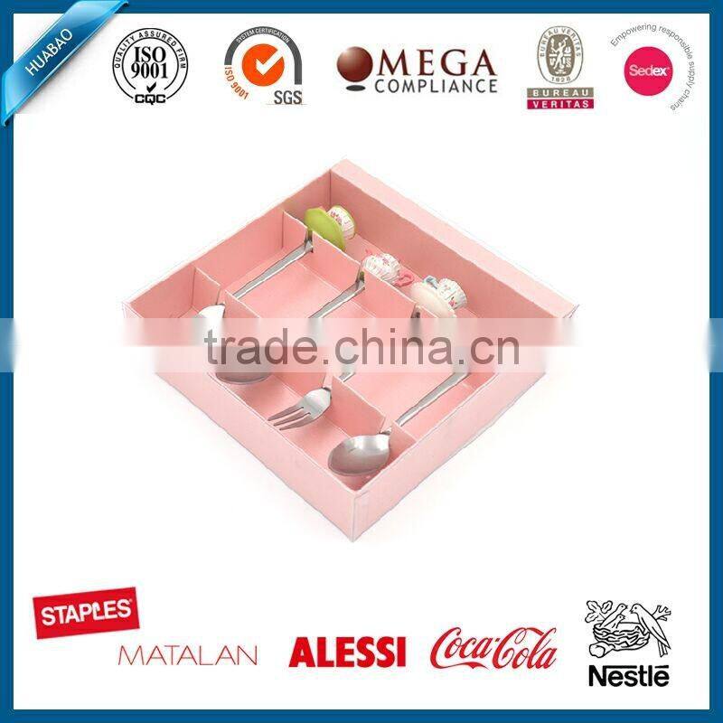 Portable Stainless Steel Flatware with Cute polyresin Handle, italian dining table set, afternoon tea cutlery set