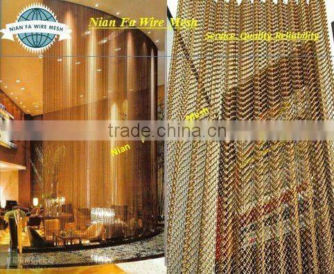 metal mesh curtain with fittings (ISO9001:2008)