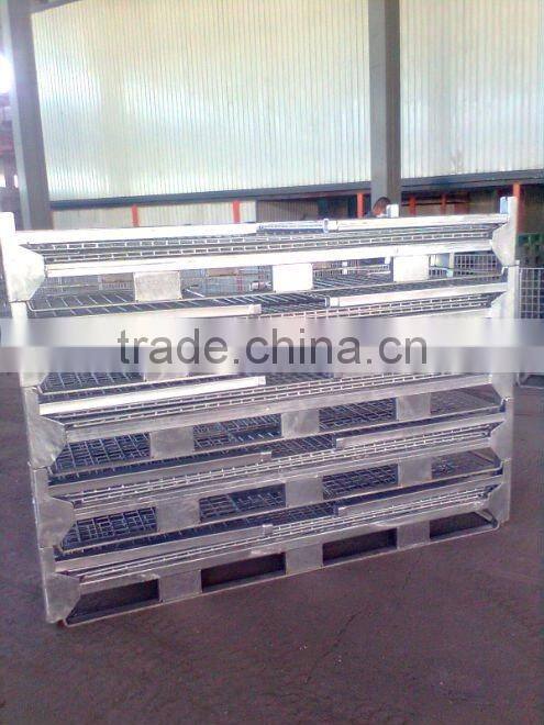 wire mesh box/storage cage/warehouse cage/folding box