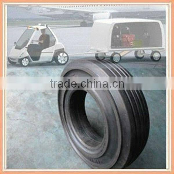 top3 brand wonray tires solid trailer tire 3.60-8 with wheel rims for sale