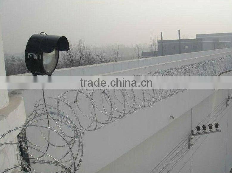 Galvanized Razor Wire