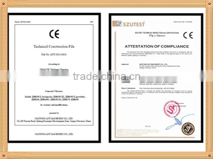 Hot sale china robin concrete vibrator ZDB160