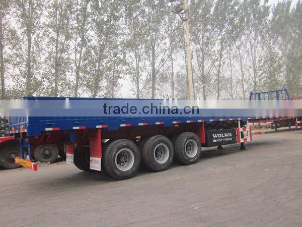 china made drop side semi trailer for sales