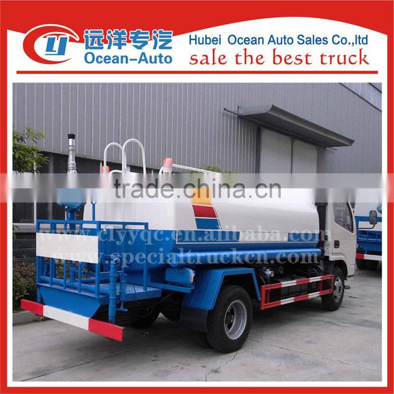 Dongfeng dlk 6000L water storage tank truck