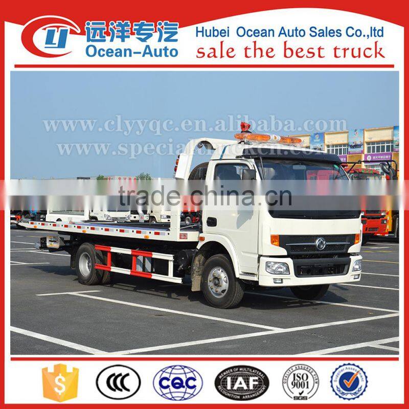 Dongfeng 4ton right hand drive wrecker tow trucks for sale